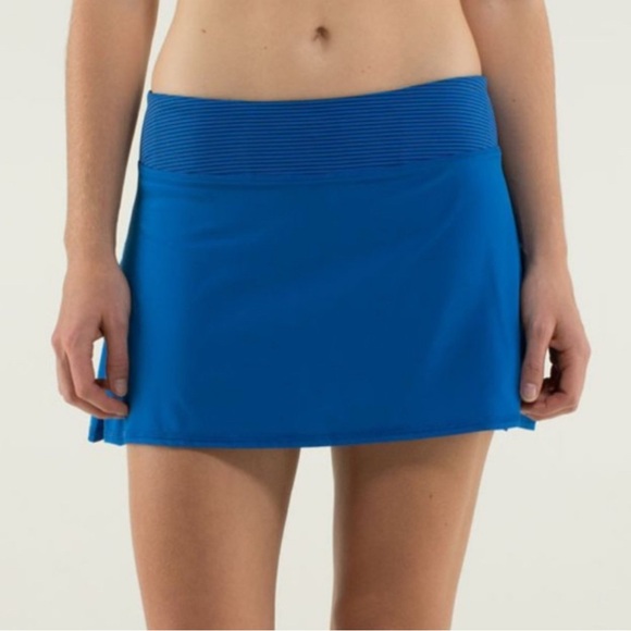 lululemon athletica Blue pacesetter Skort - Picture 1 of 7